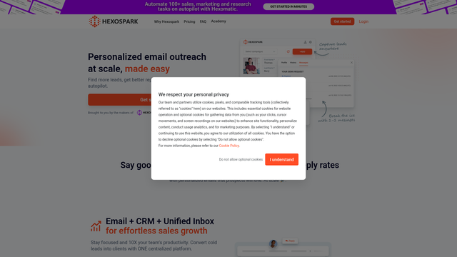 Hexospark screenshot