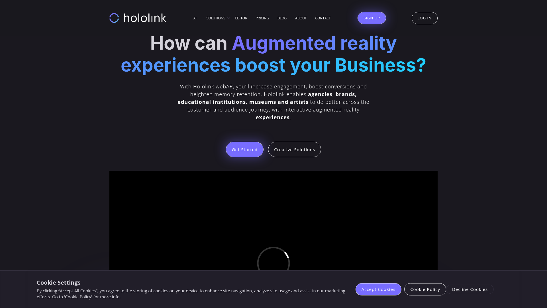 Hololink screenshot
