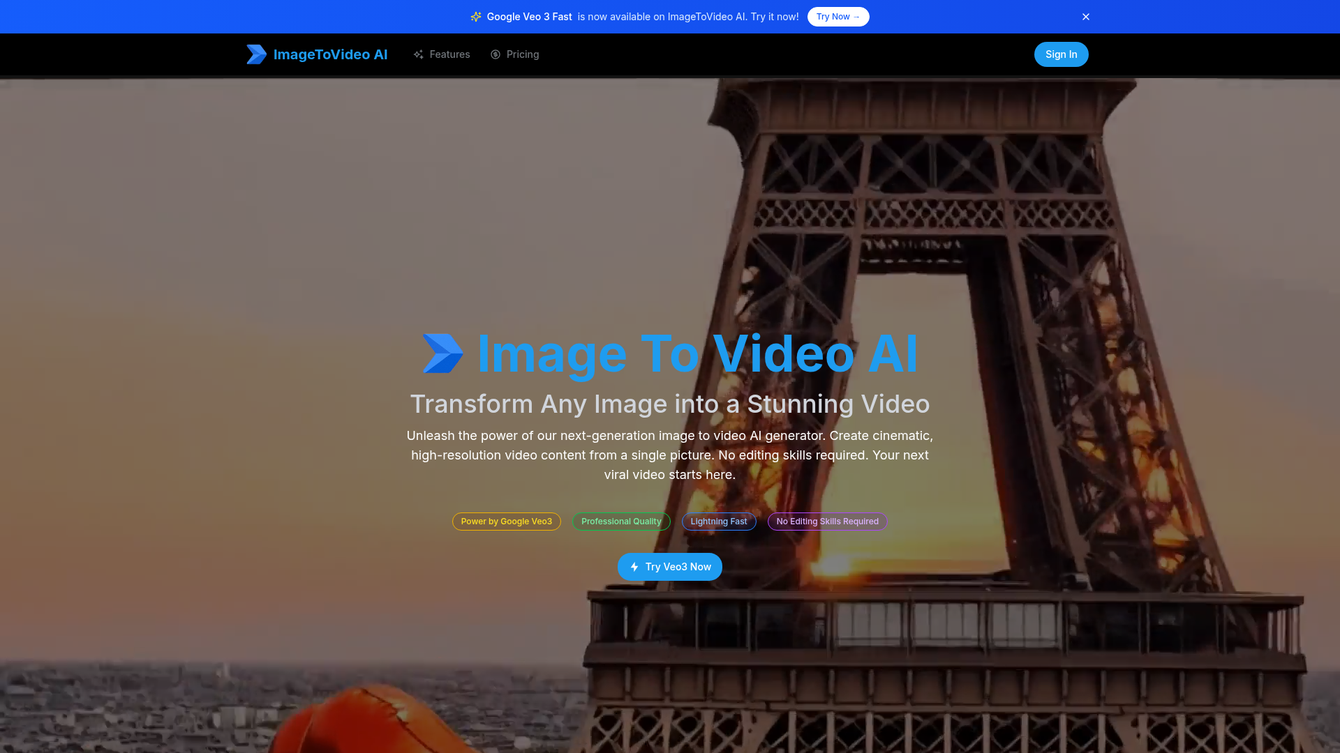 Image to Video AI screenshot