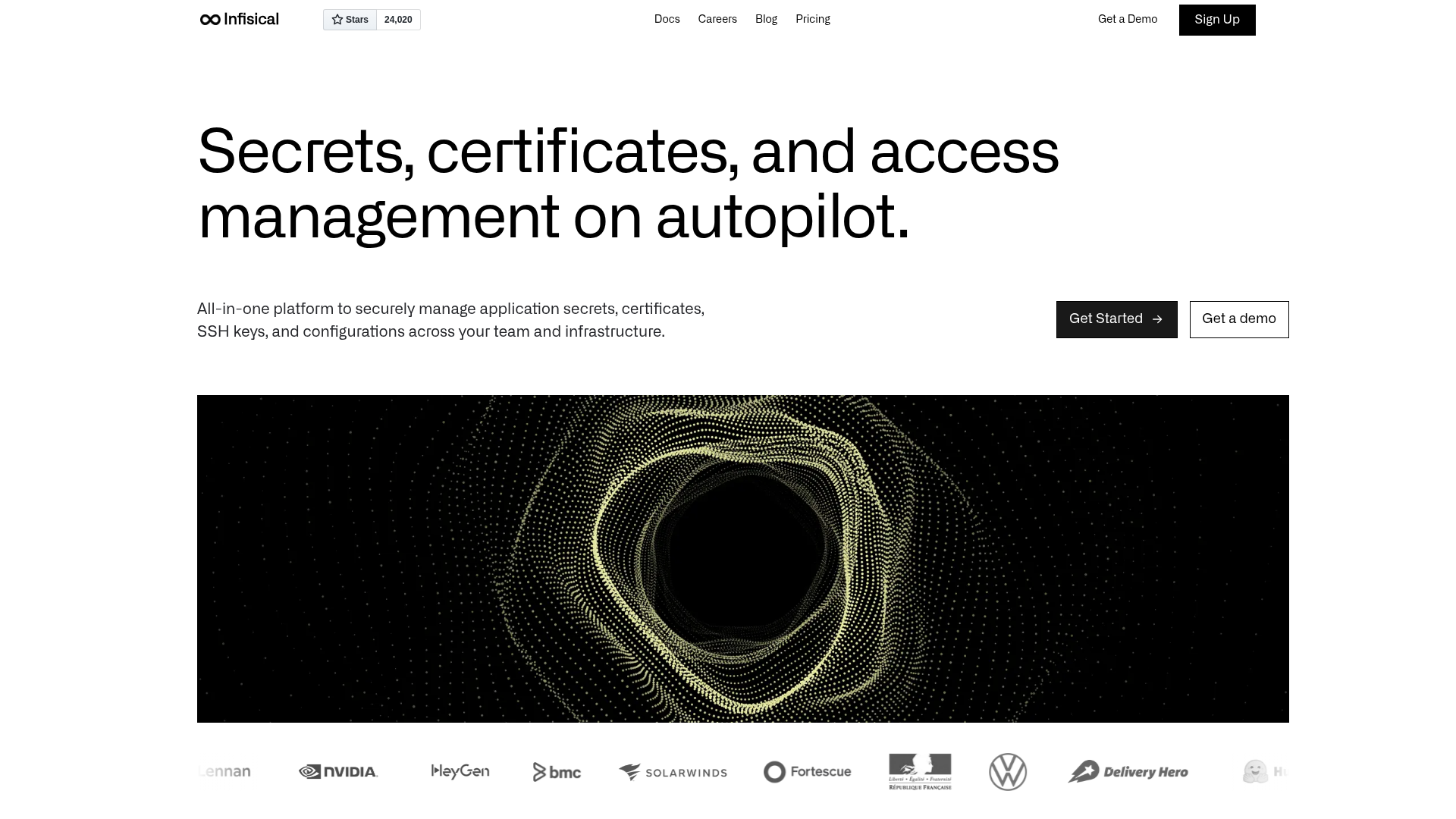 Infisical screenshot