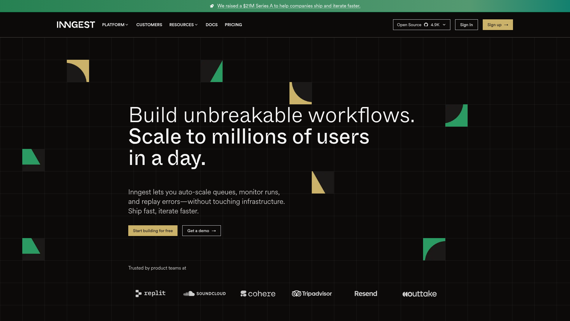 Inngest screenshot