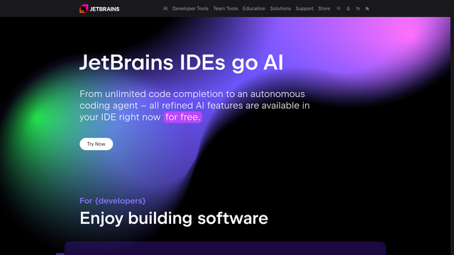 JetBrains screenshot