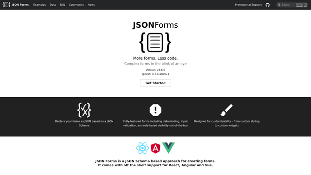 JSON Forms
