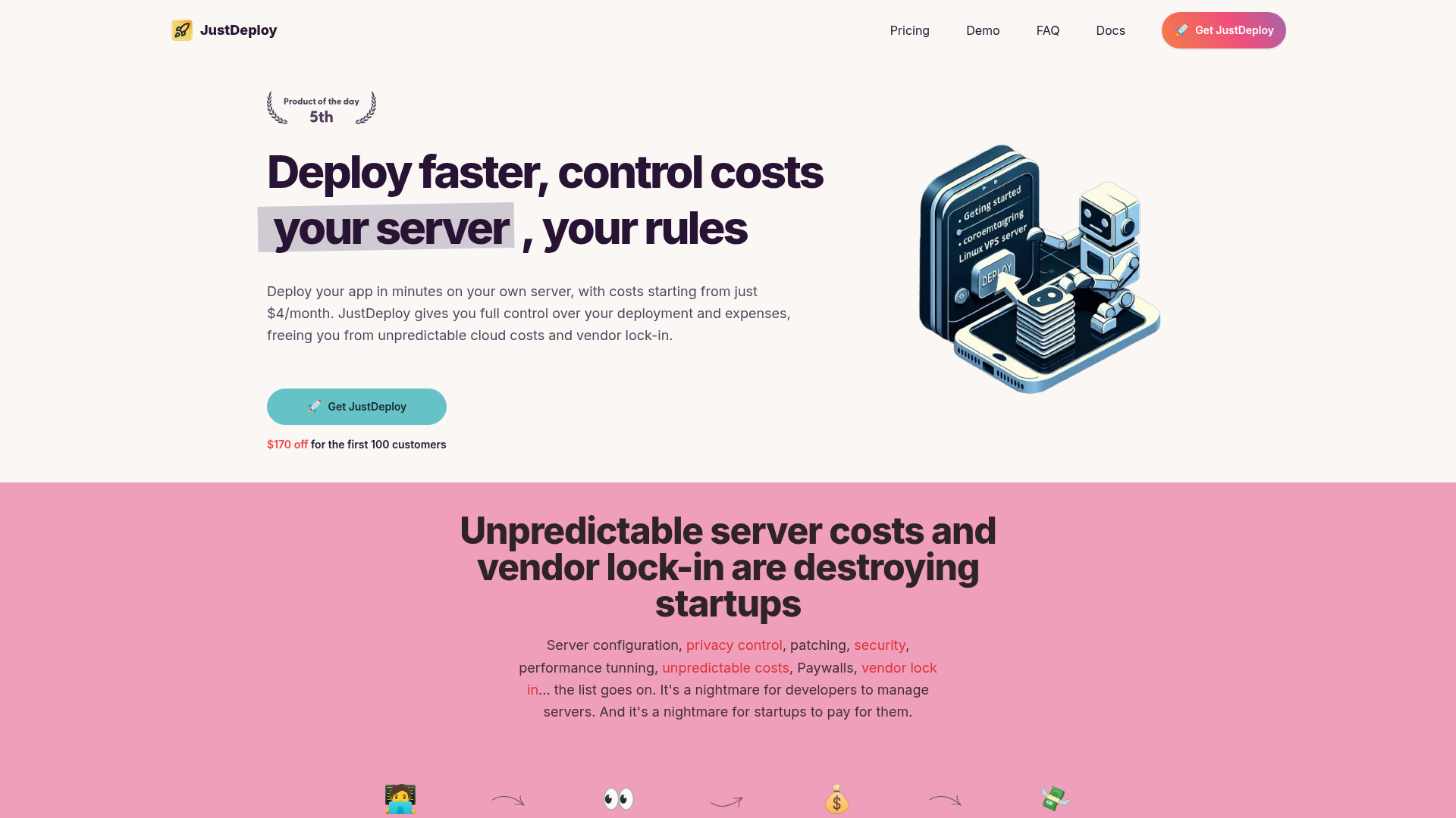 JustDeploy screenshot