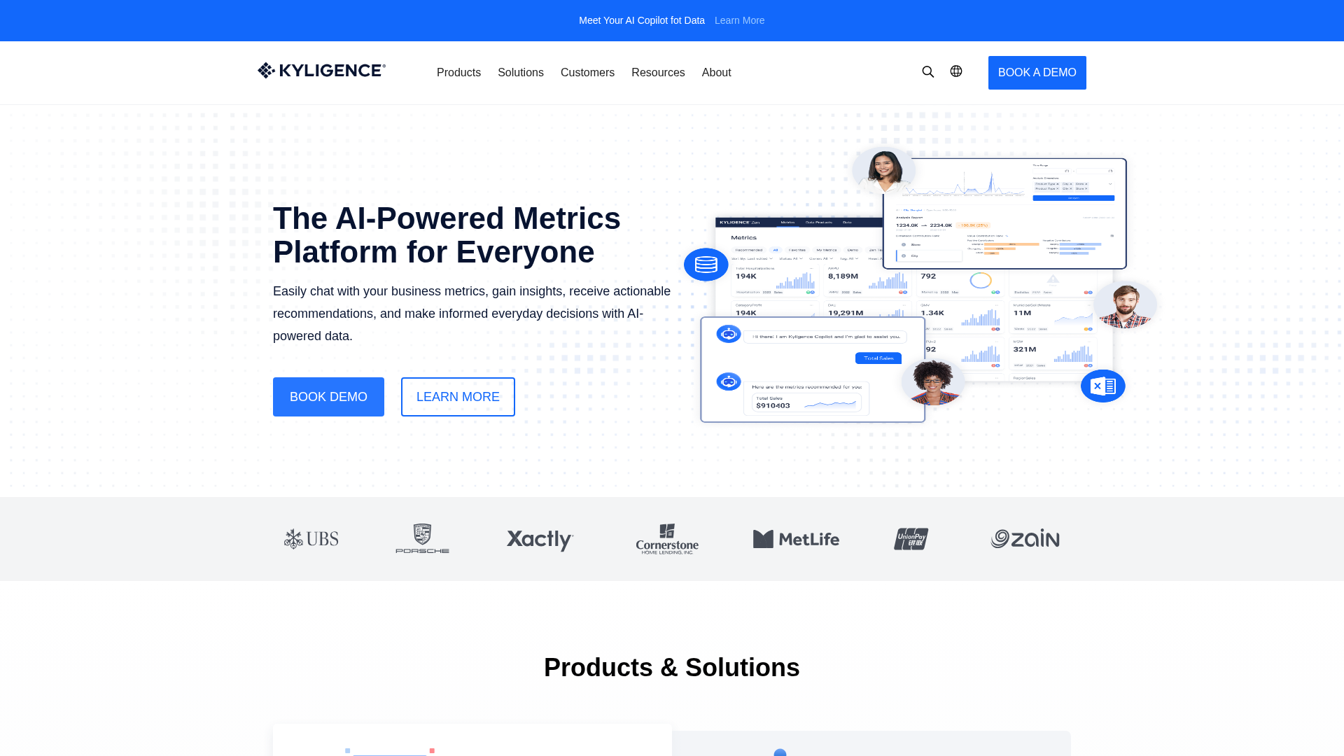Kyligence screenshot