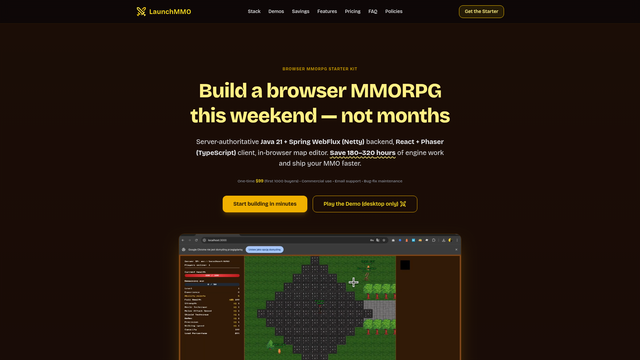 Forge Your 2D MMO screenshot