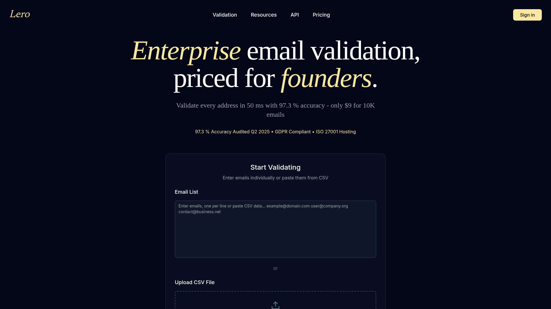 Lero screenshot