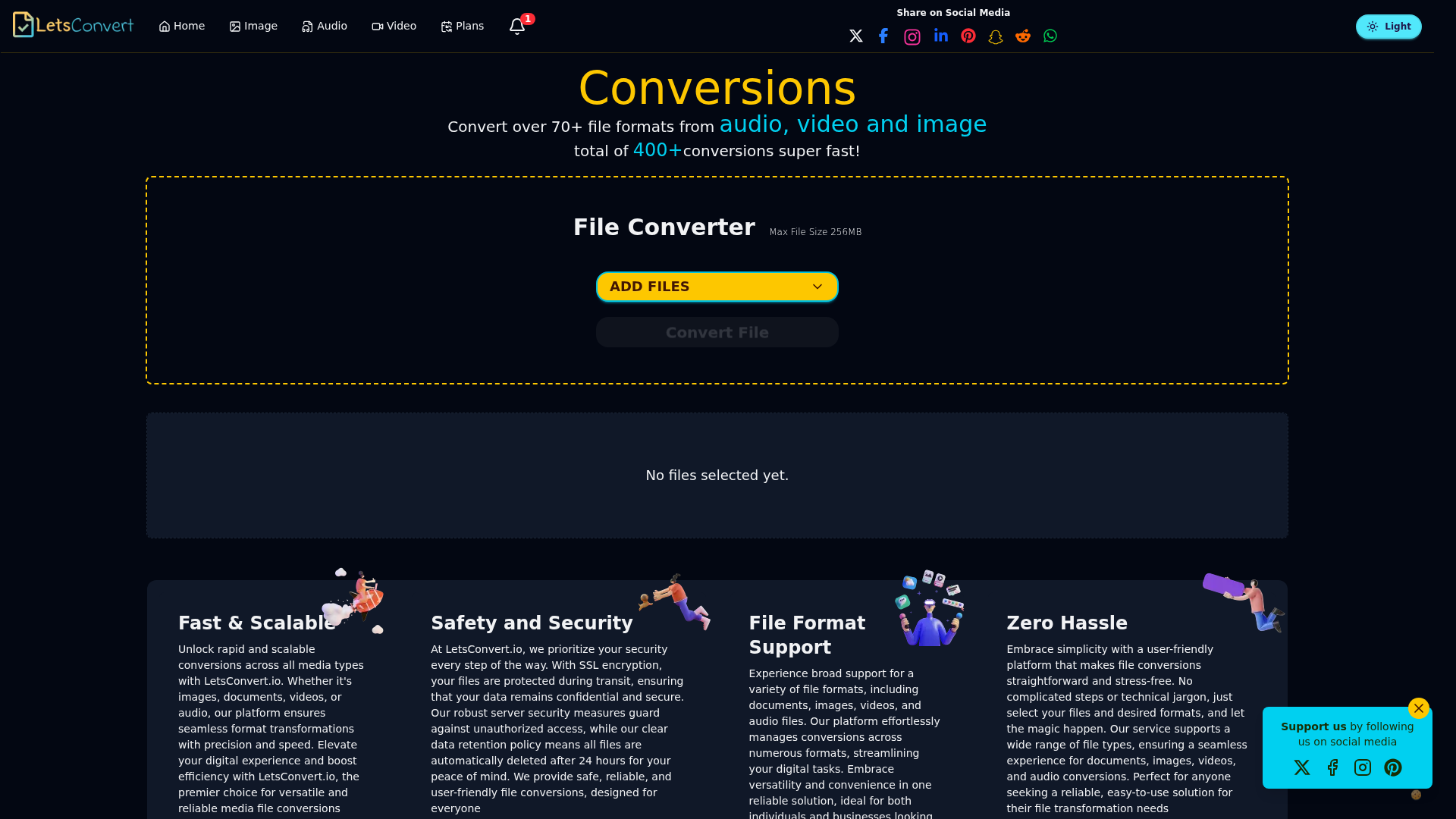 LetsConvert screenshot
