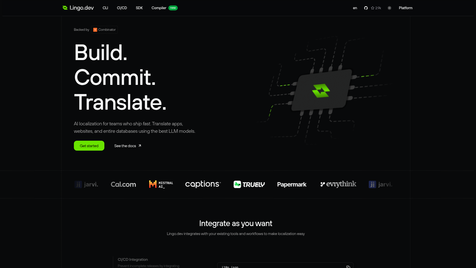 Lingo.dev screenshot