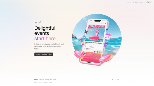 Luma screenshot