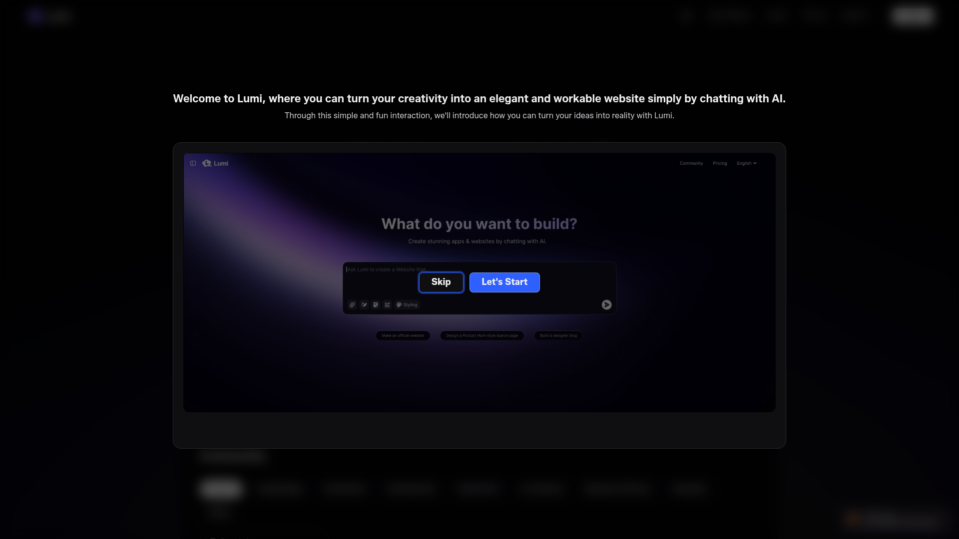 Lumi.new screenshot