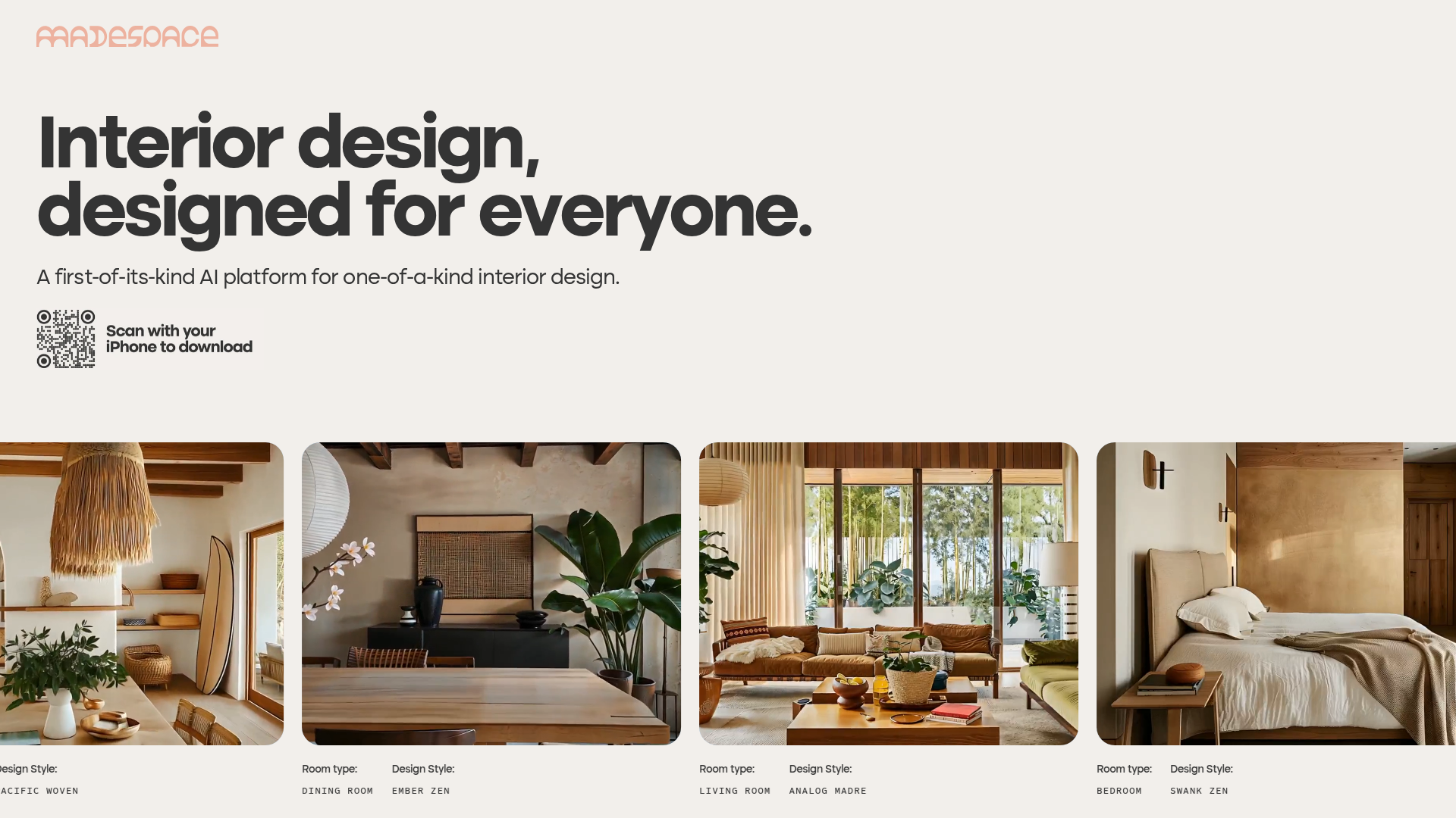 Madespace screenshot