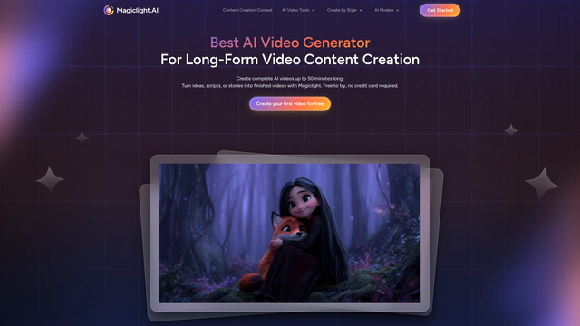 Magiclight.AI screenshot