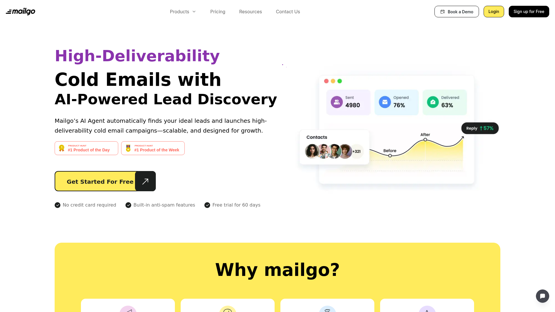 Mailgo screenshot