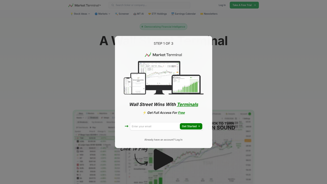 Market Terminal screenshot