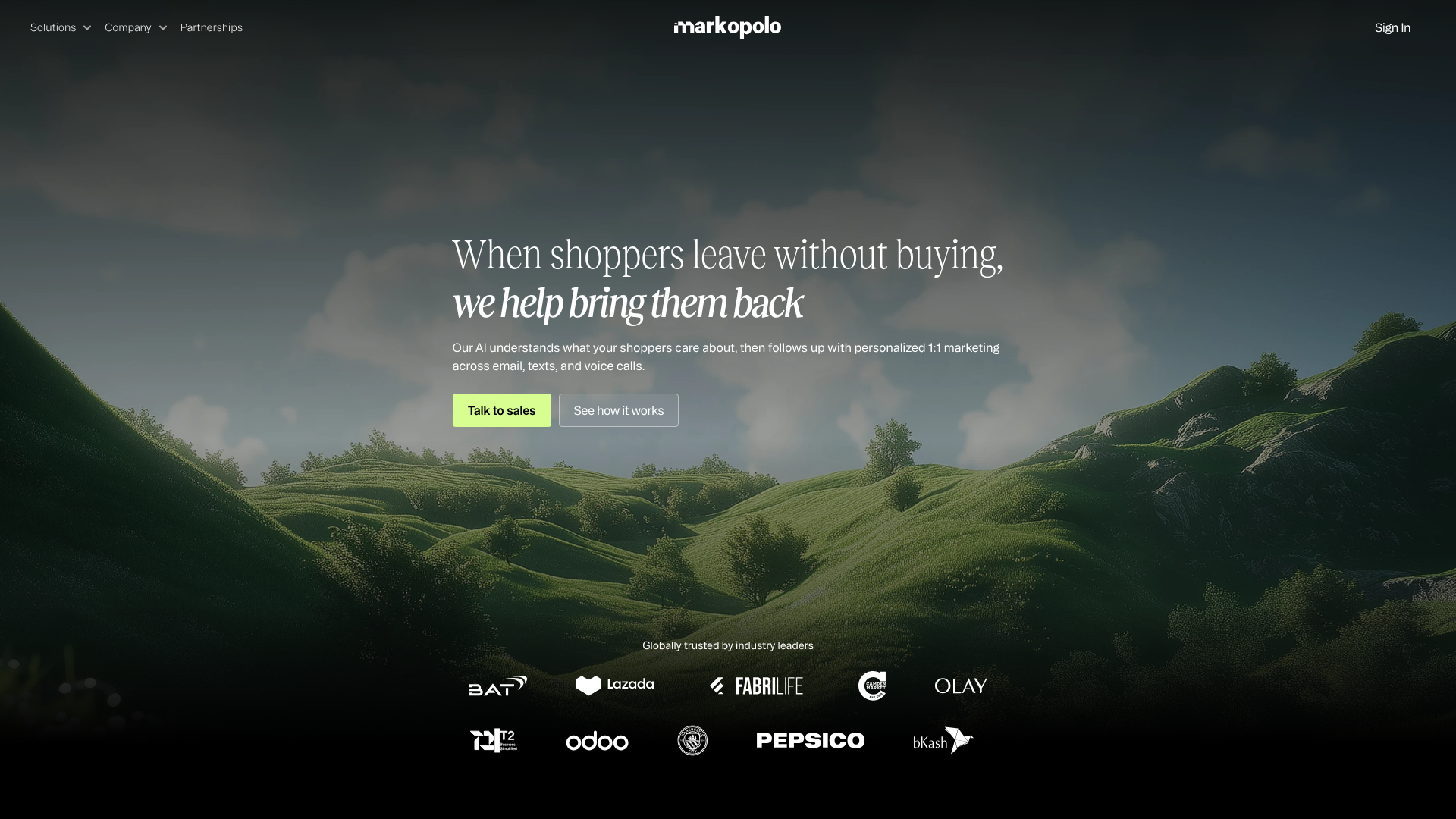 Markopolo screenshot