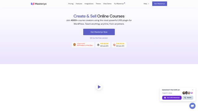 Masteriyo screenshot