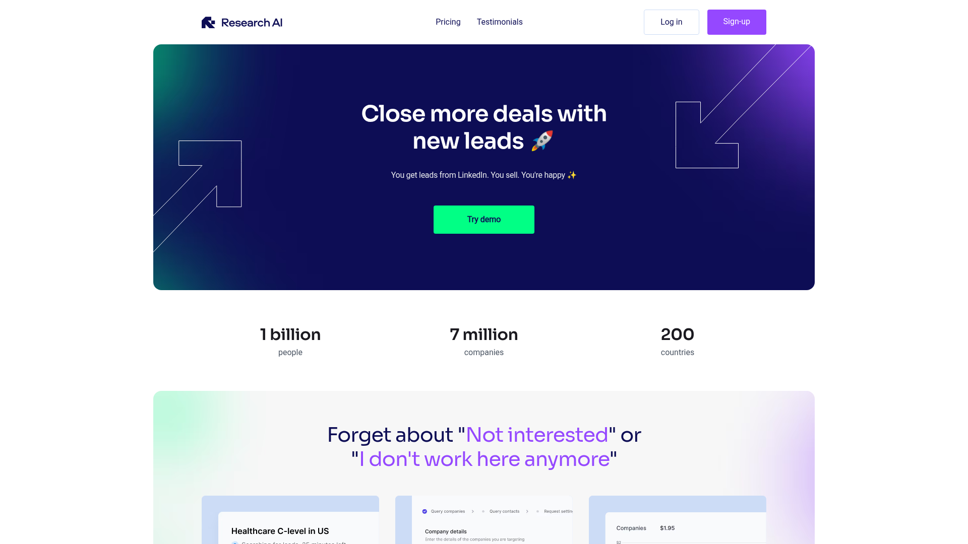 ResearchAI screenshot