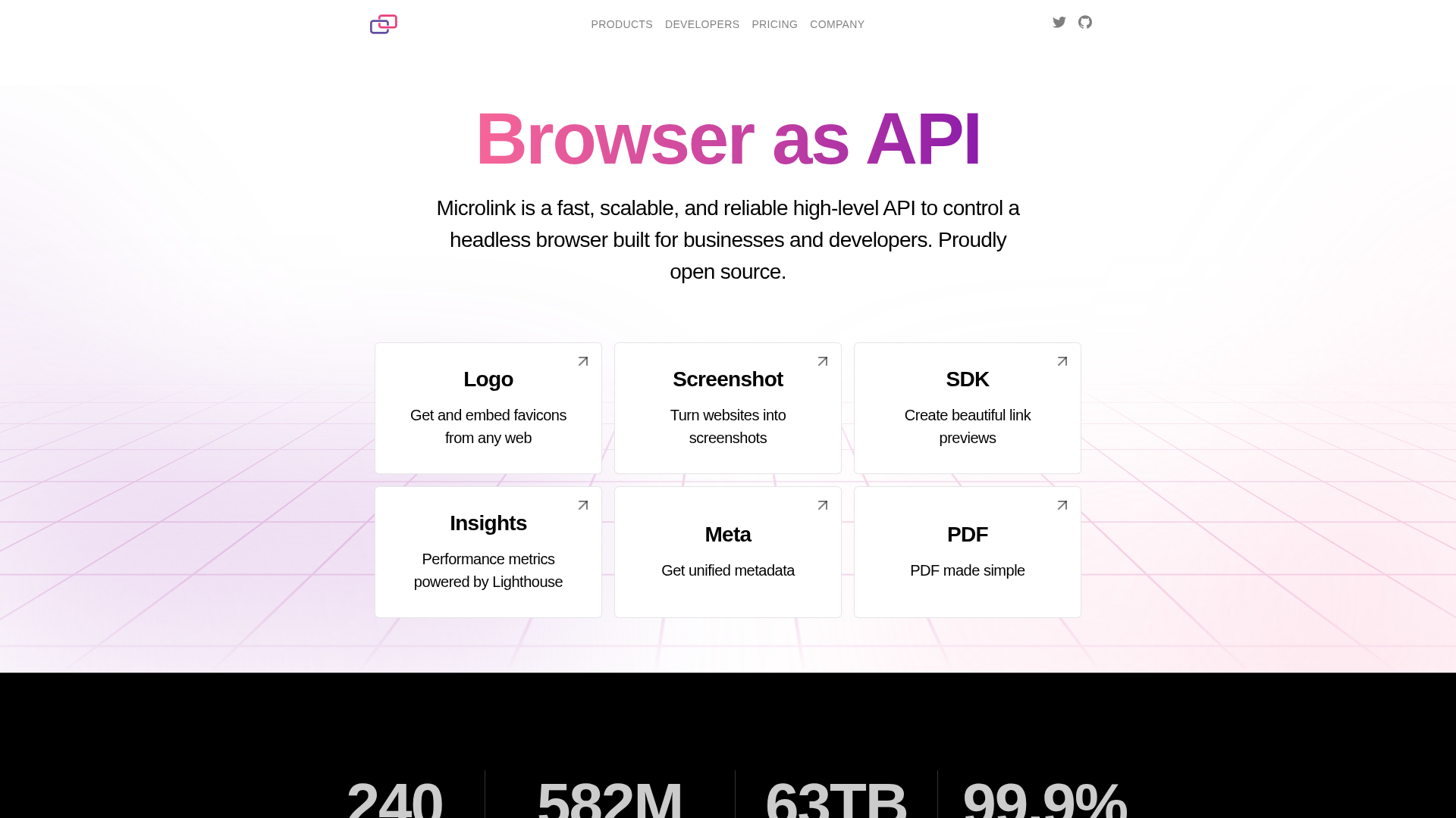 Microlink screenshot
