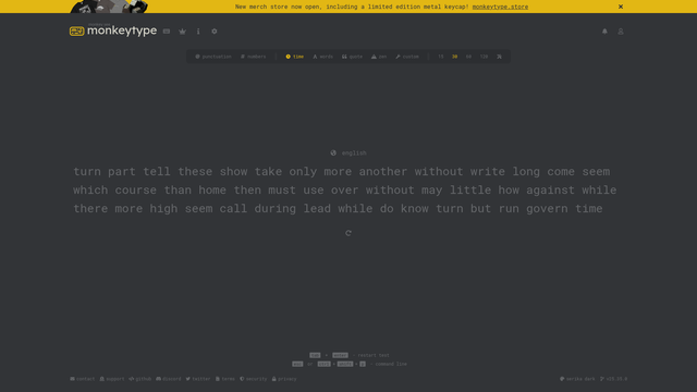 Monkeytype