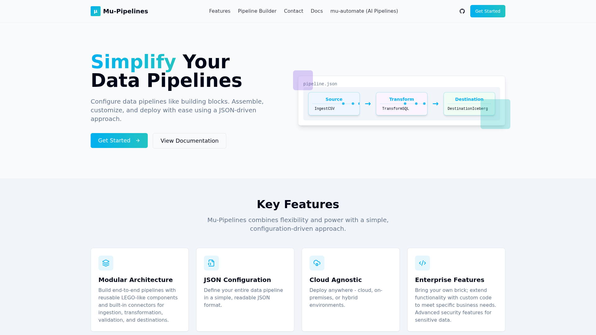 mu-pipelines screenshot