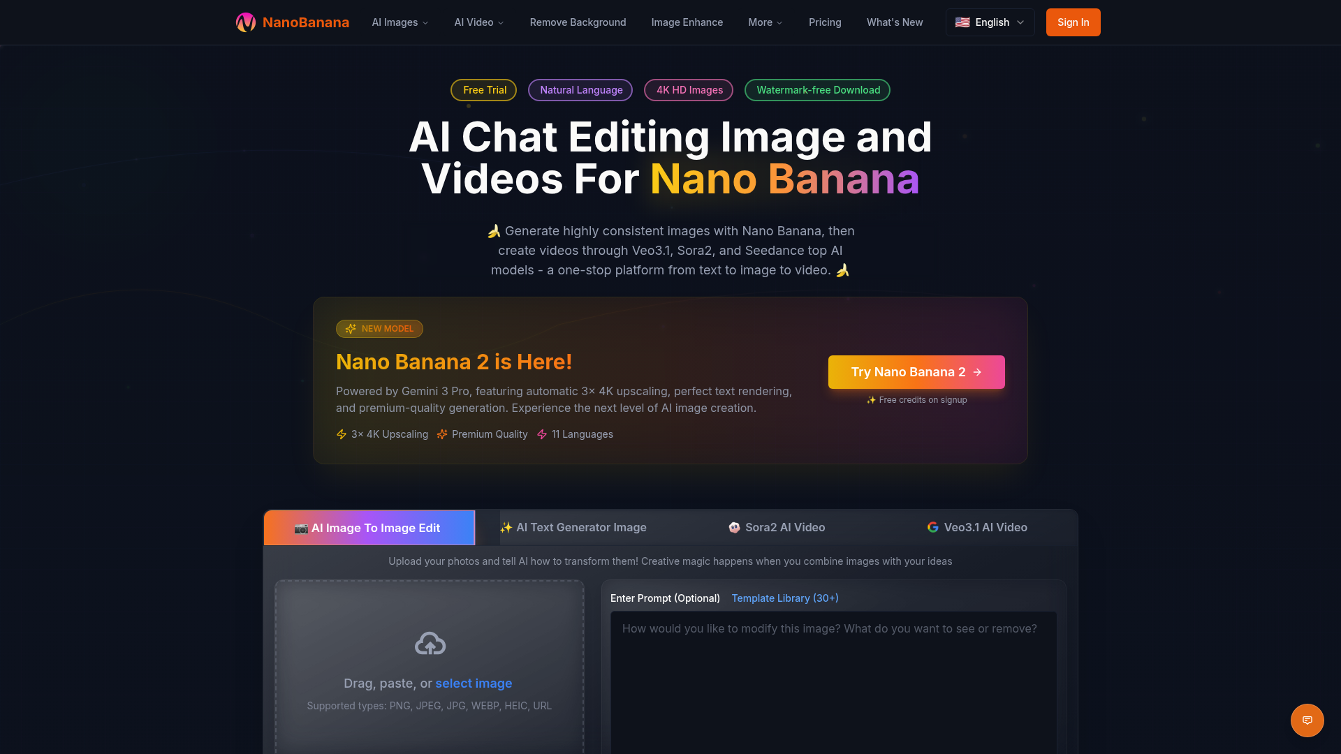 Nano Banana screenshot