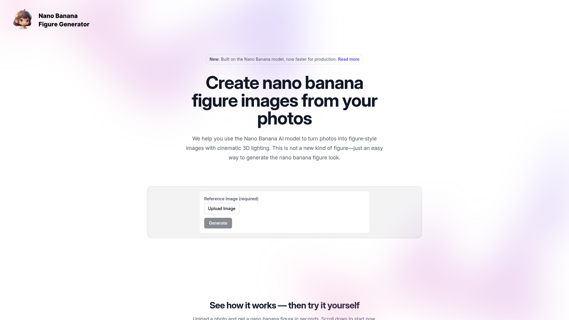 Nano Banana Figure screenshot