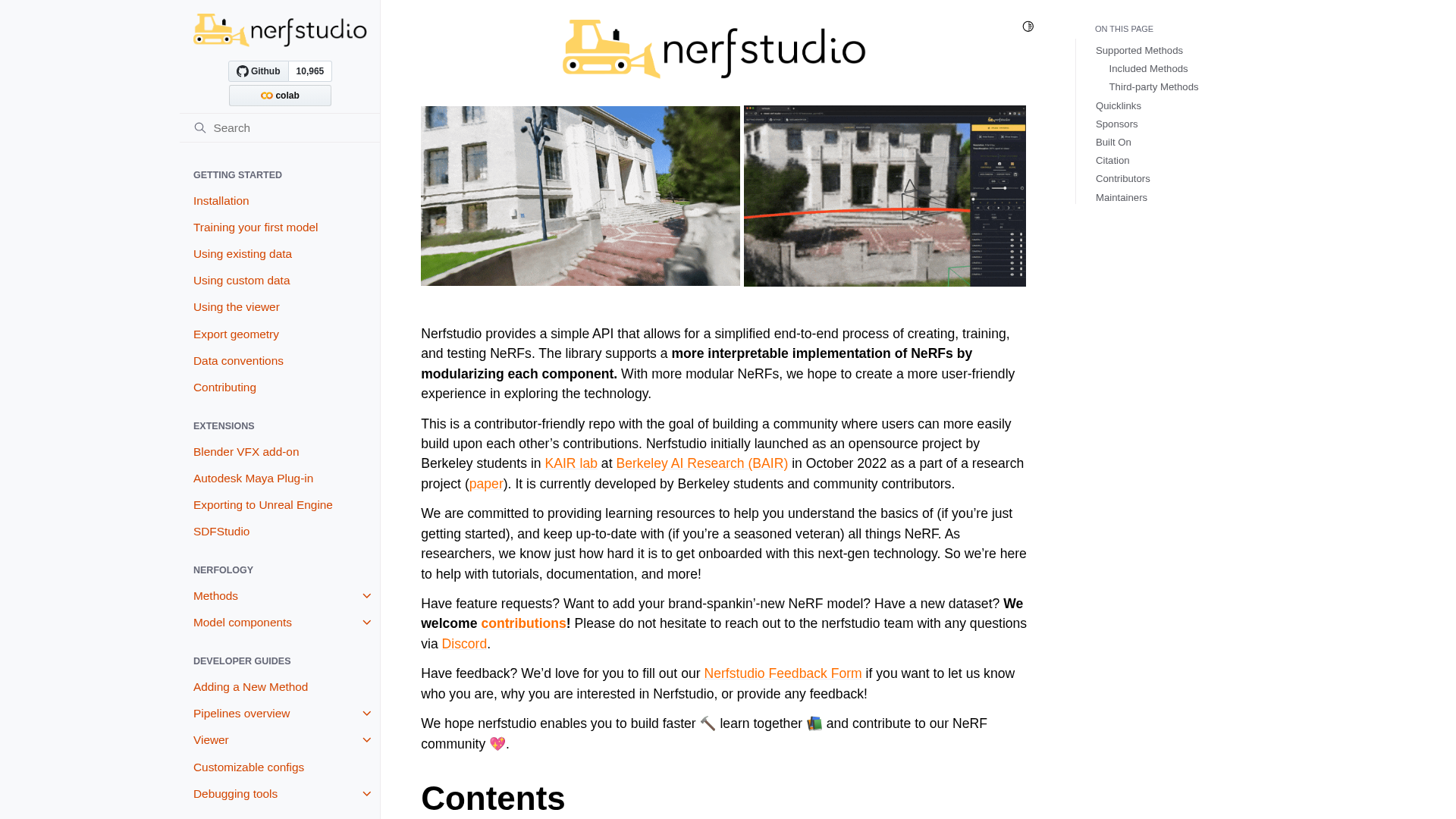 nerfstudio screenshot