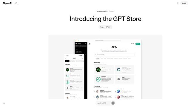 GPT Store screenshot