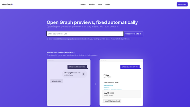 OpenGraph+ screenshot