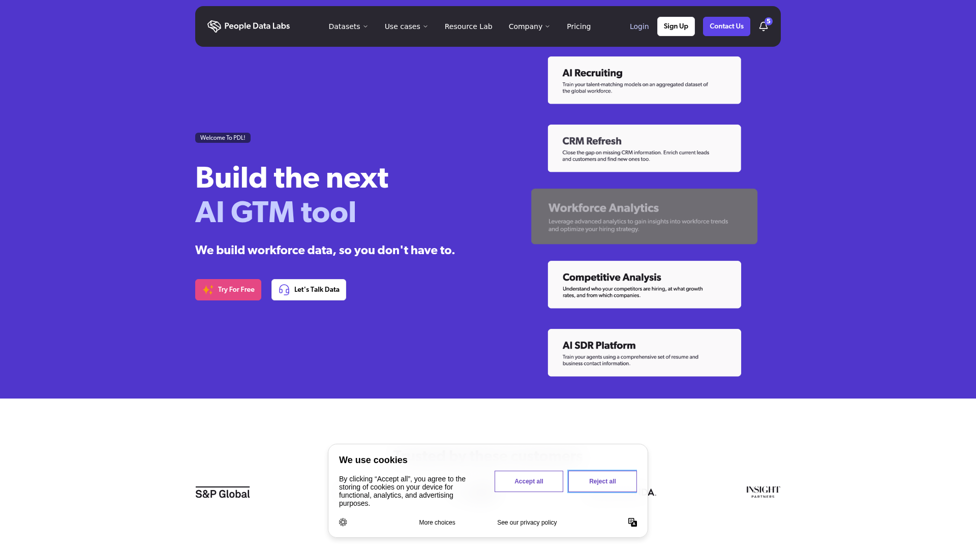 People Data Labs screenshot