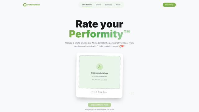 Performative Male Rater