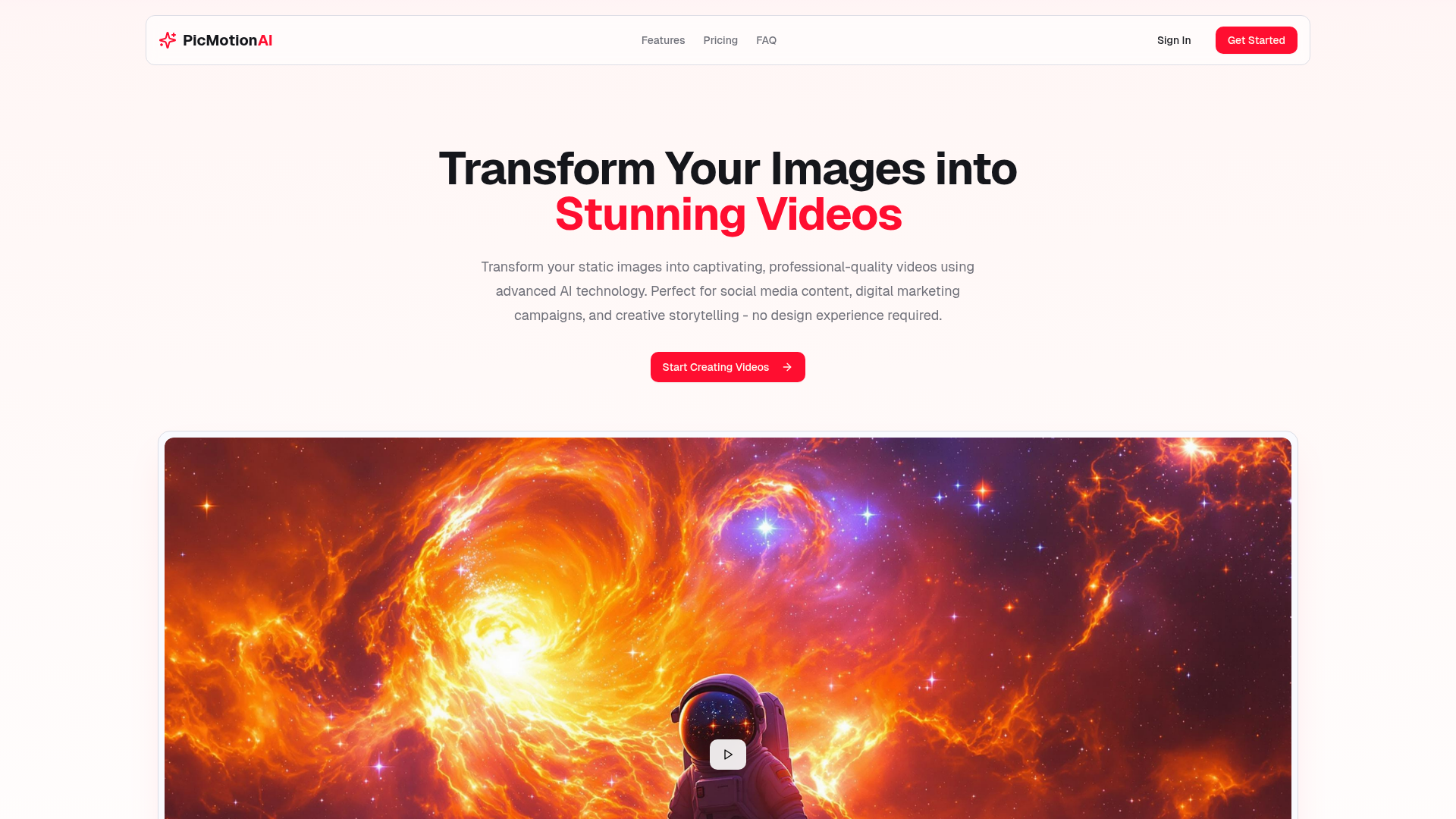 PicMotionAI screenshot