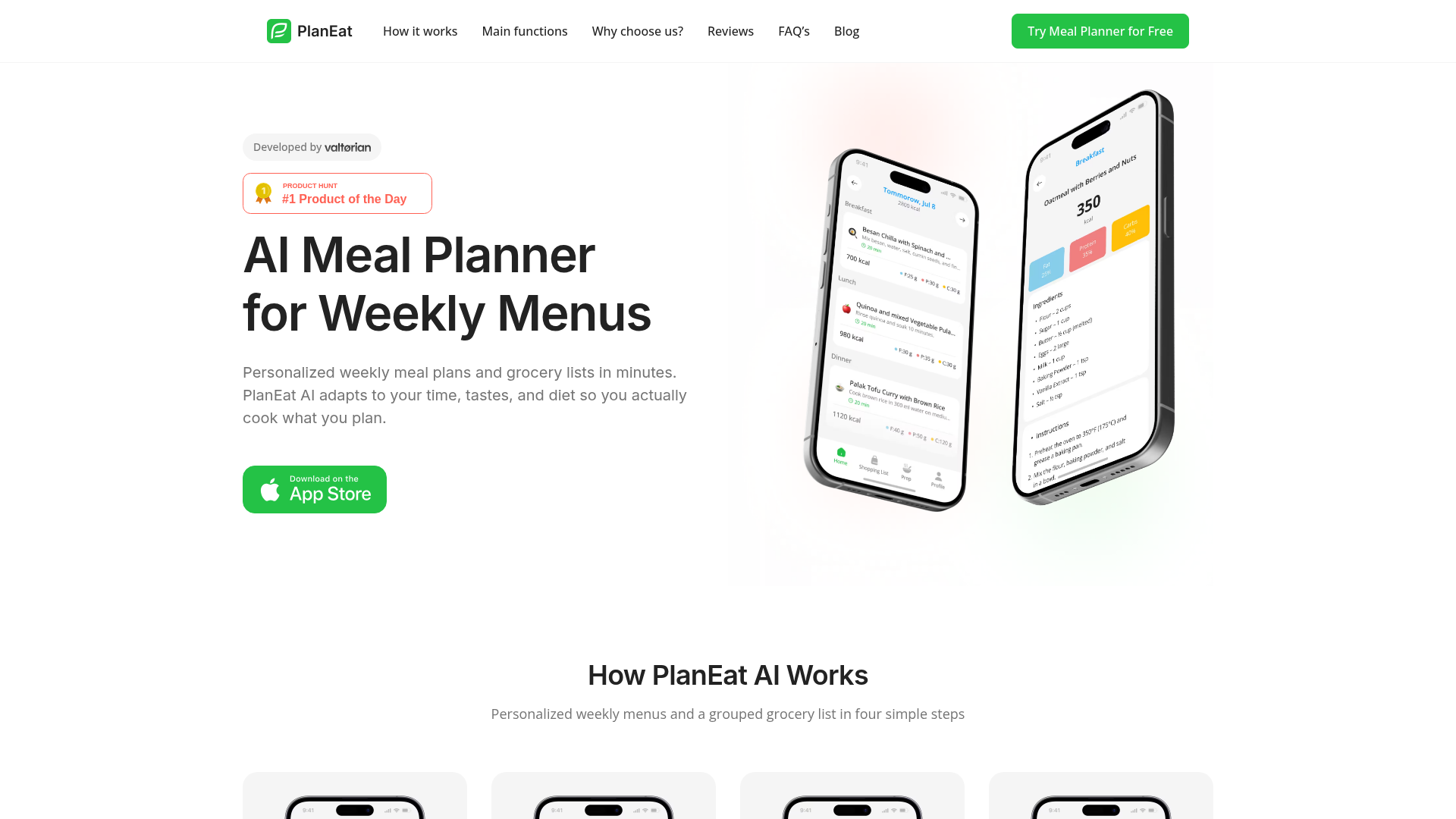 PlanEat screenshot