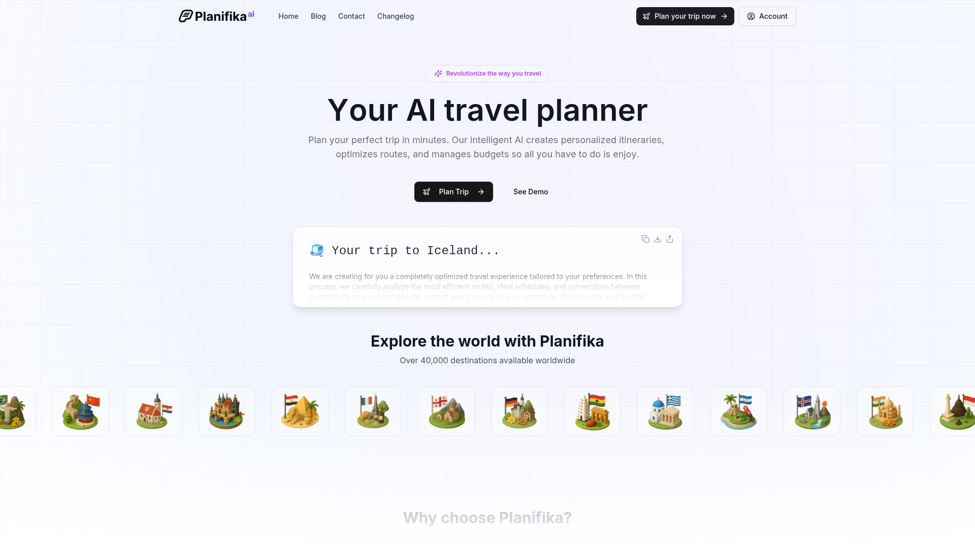 Planifika screenshot
