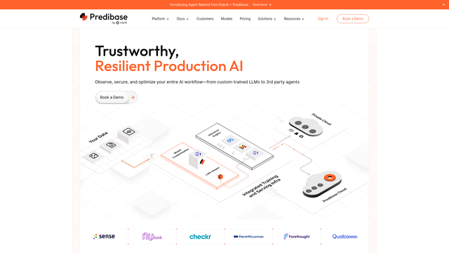 Predibase screenshot