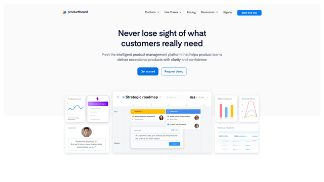 Productboard screenshot
