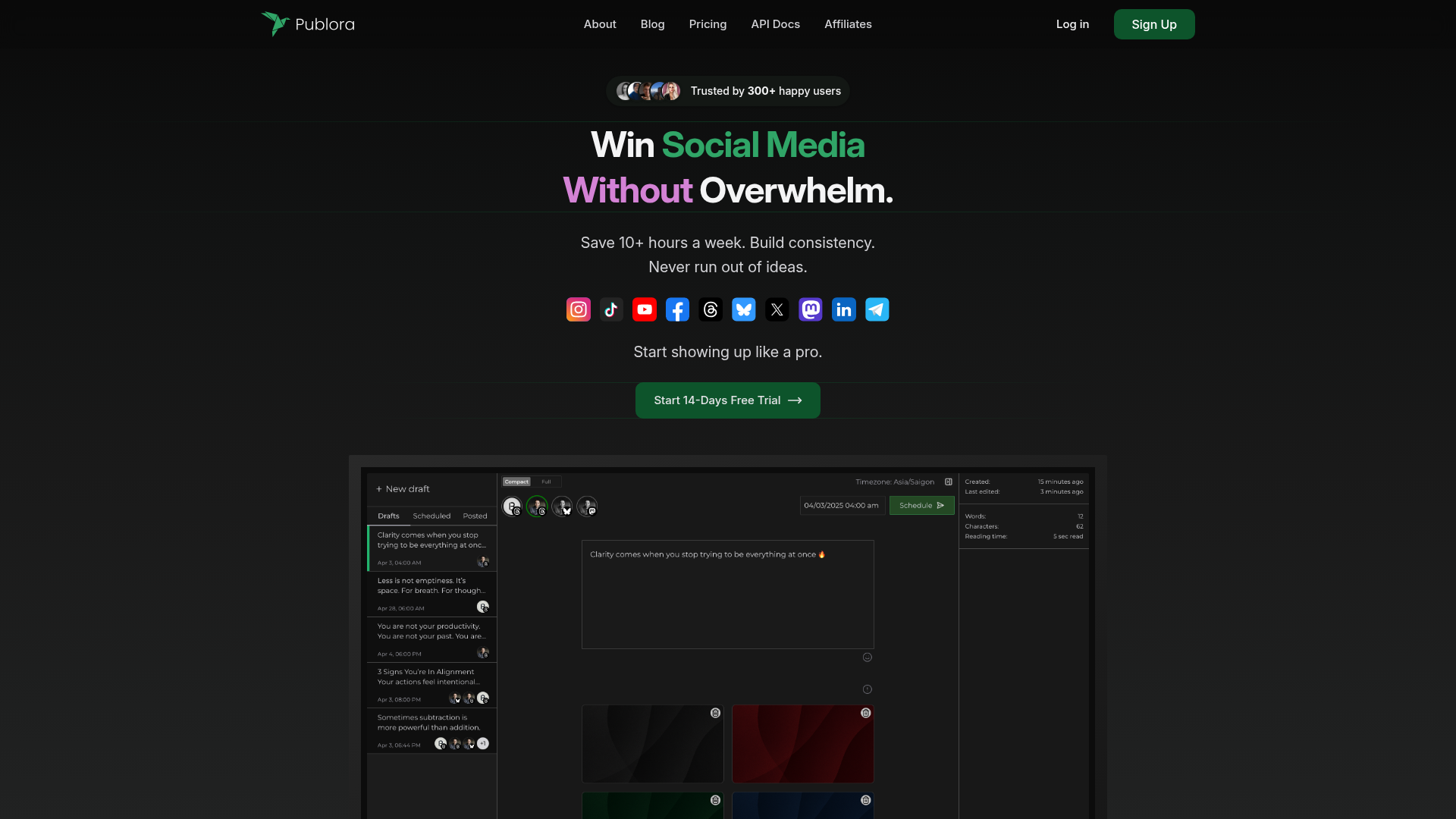 Publora screenshot