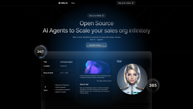 QRev Dynamic Salesforce screenshot