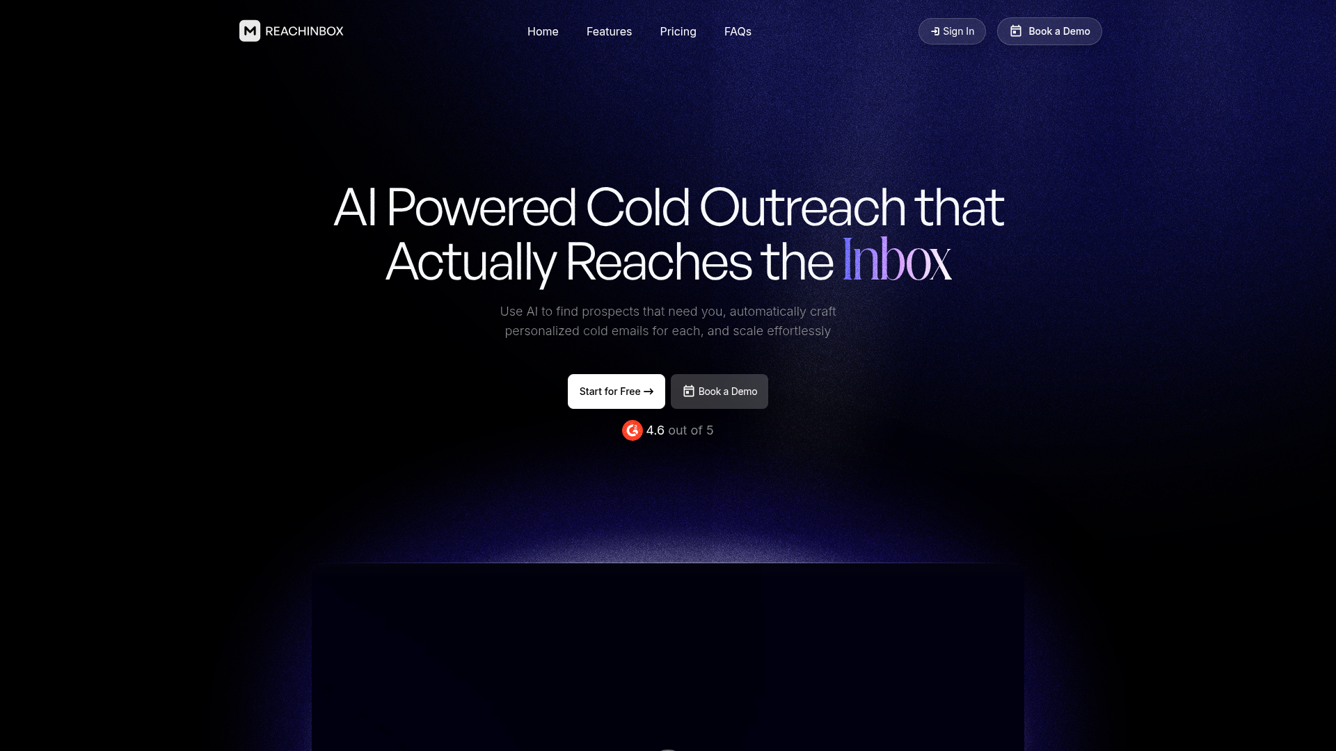 ReachInbox screenshot