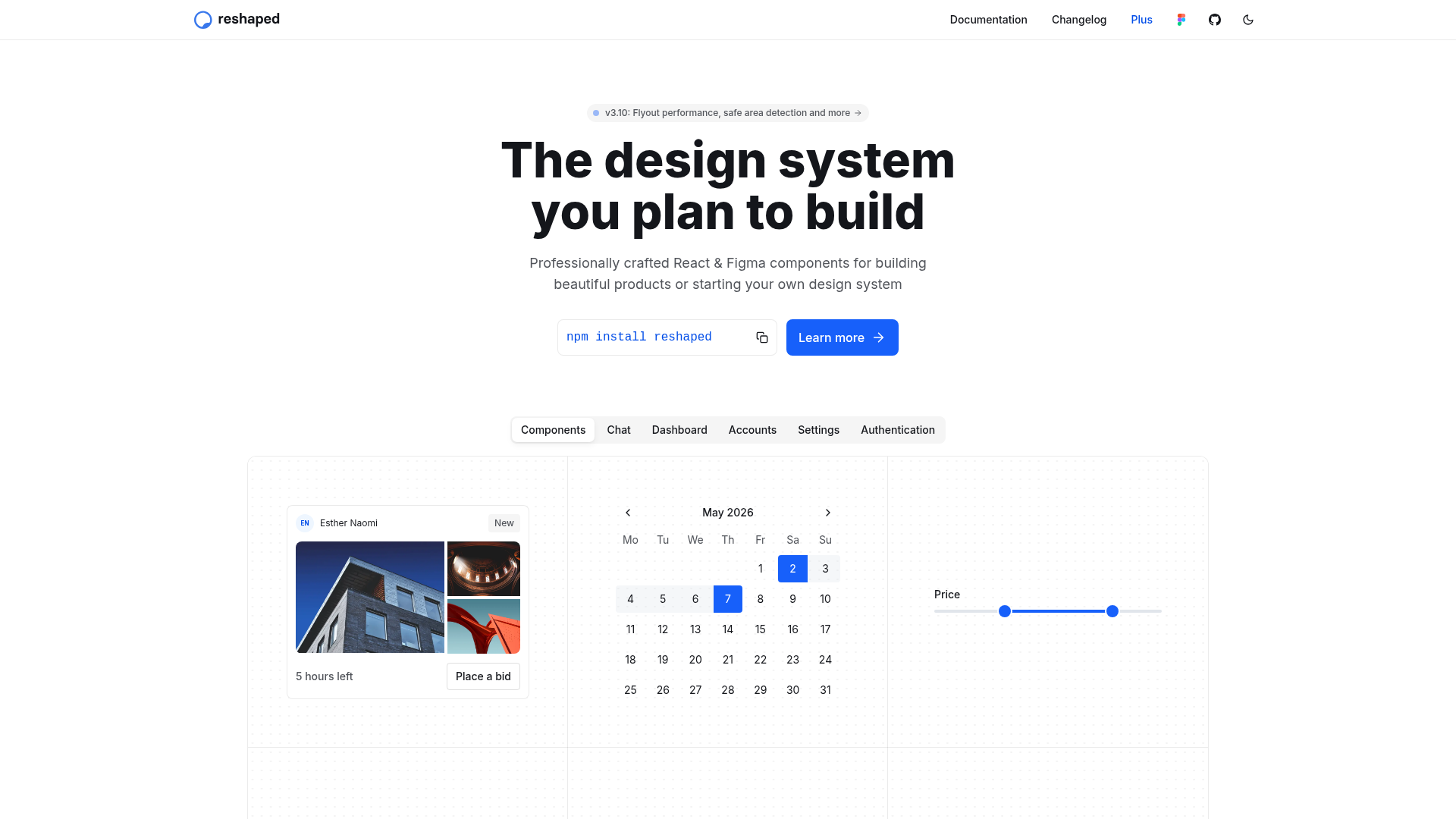 Reshaped screenshot