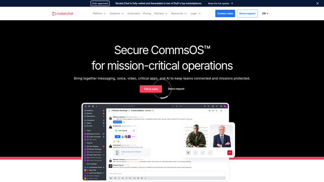 Rocket.Chat screenshot