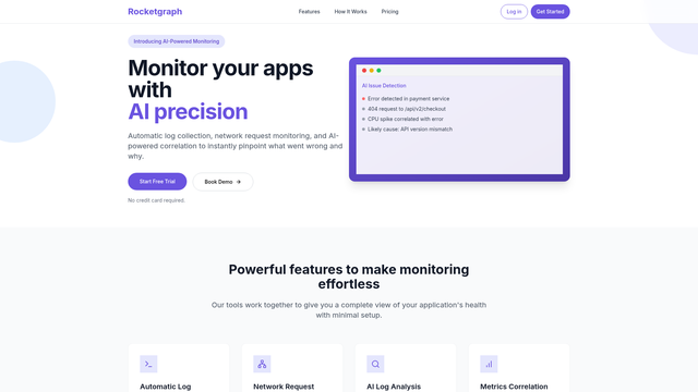Rocketgraph screenshot