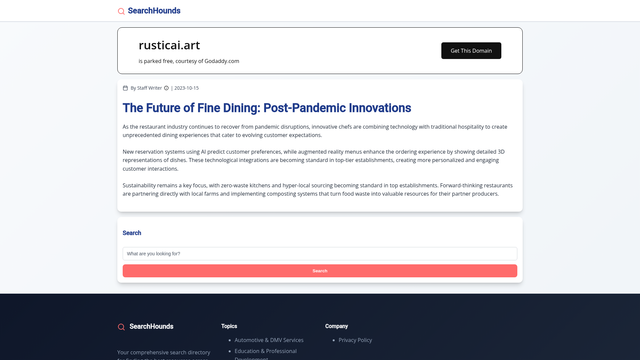 SearchHounds screenshot