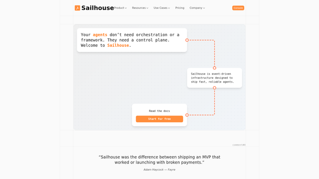 Sailhouse screenshot