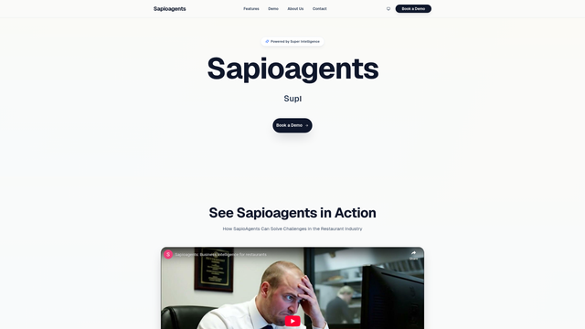 Sapioagents screenshot
