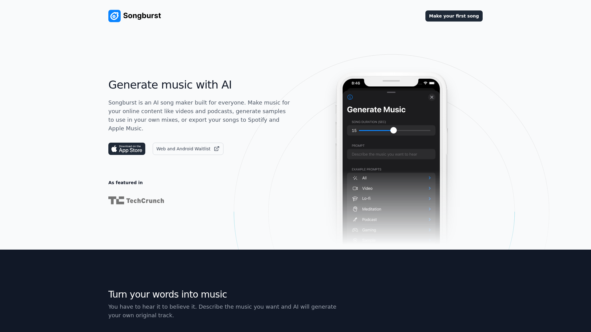 songburst+ai