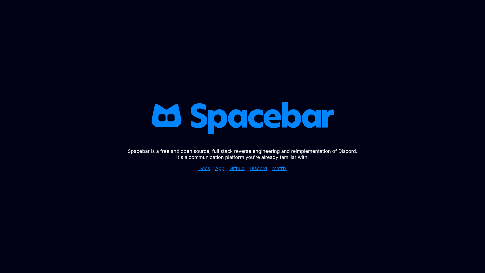 SpacebarChat screenshot