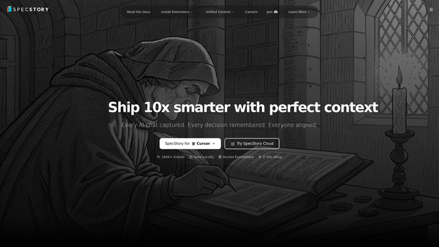 SpecStory screenshot