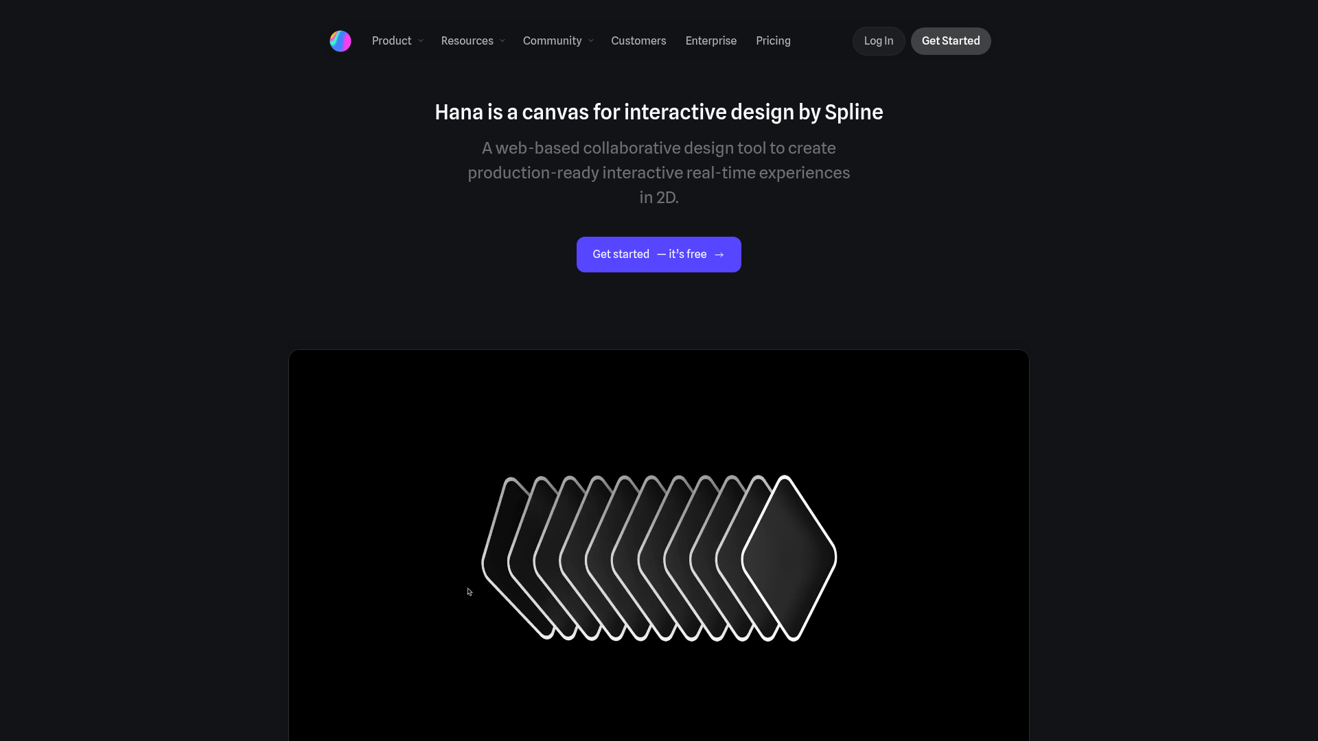 Spline screenshot